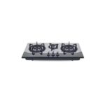Nasgas DG-111 BK Kitchen Hobs (Steel Top)