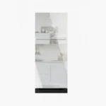 Homage HRI-47442 GD Crystal Inverter Series Refrigerator