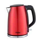 Haier Electric Tea Kettle HKT-4401 (Silver and Red)