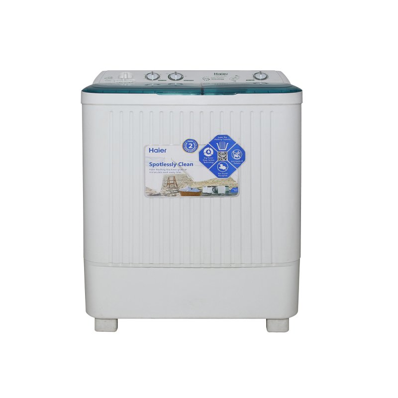 Haier-10kg-Twin-Tub-Washing-Machine-HWM-100-BS.jpg Haier HWM 100BS Twin Tub Top Load Washing Machine - Image 1