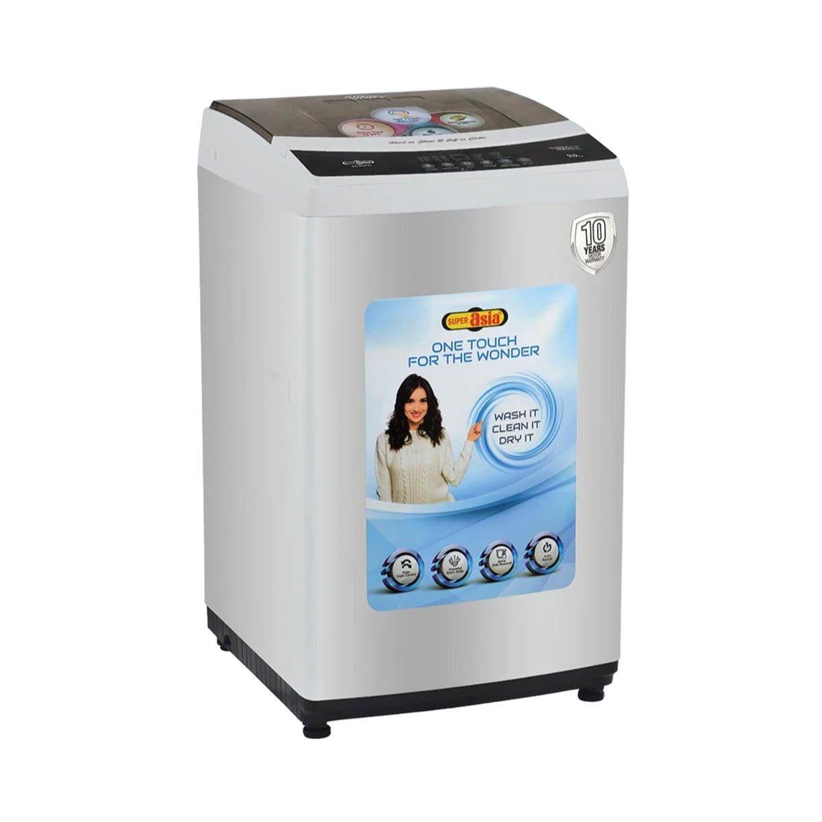 Super-Asia-SA-809PW-SS-Fully-Automatic.jpg Super Asia SA-809PW SS Fully Automatic Washing Machine - Image 1