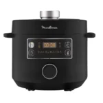 Moulinex CE753827  | 5 Litre | 915-1090W | Black | 2 Years Warranty | Turbo Cuisine Electrical Pressure Cooker