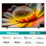 Hisense 75A6F3 75 Inch Bezless Dolby Vision Voice Control Google DTS A6 Series 4K UHD Smart LED TV