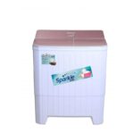 HOMAGE HW-49112 WASHING MACHINE PLASTIC Ivory Brown 11KG